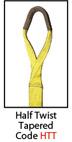 Customized Logo Harga Webbing Sling , Hoist Lifting Straps Acid Resistance 2
