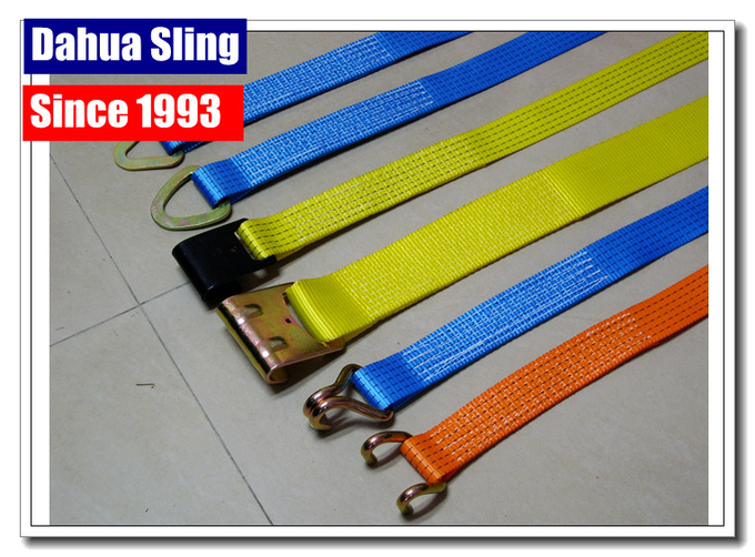 Lightweight Truck Rack Ratchet Strap Webbing Roll Customized Color / Size 0
