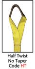 Customized Logo Harga Webbing Sling , Hoist Lifting Straps Acid Resistance 3