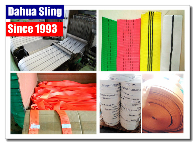 Polyester Lashing Webbing Black Webbing Straps 6600# BS 300 Foot Roll 0