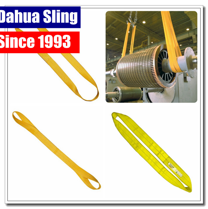 Eye To Eye Flat Lifting Slings Class 5 Safety Factor OSHA And ASME Standards 1