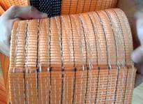 Heavy Duty Grey Flat Lifting Slings For Cargo 4000kg ISO4878 Standard 7