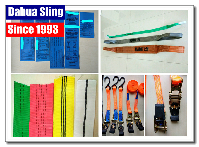 75MM 100MM Hookless Ratchet Straps / Tire Hold Down Straps Webbing Flexible 0
