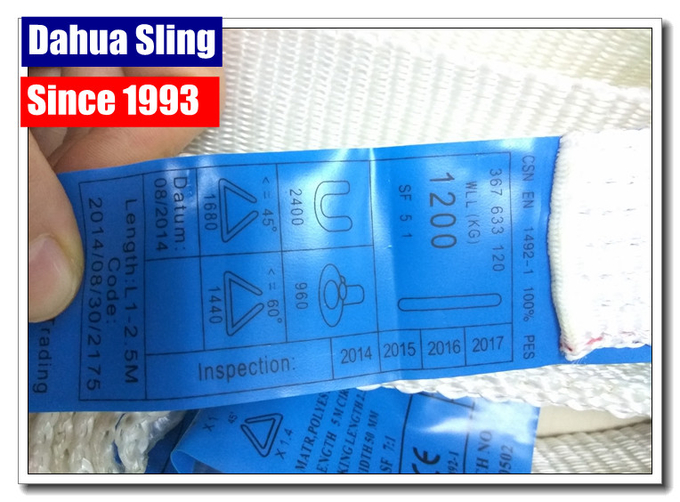 Continuous Loops Endless Lifting Slings For Housing Walls Environmental Friendly 2
