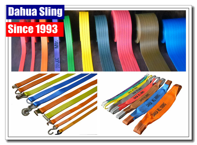 All Size  Polyester Lifting Slings And Straps 1 Ton - 20 Ton AS1353-1997 0