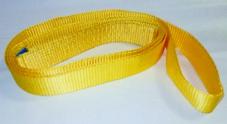 Timber Industry Soft Lifting Slings , Reuseable Cargo Lifting Belt 2 Mtr X 1 Ton SWL 7