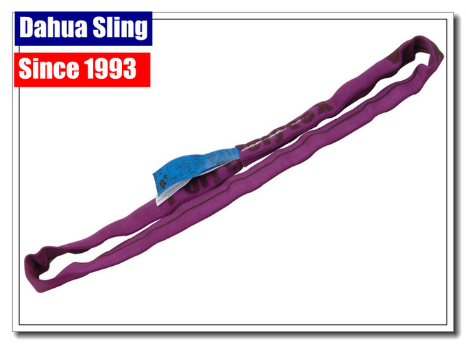 Customized Size Flexible  Endless Round Slings  Polyester For Steel Mesh 0