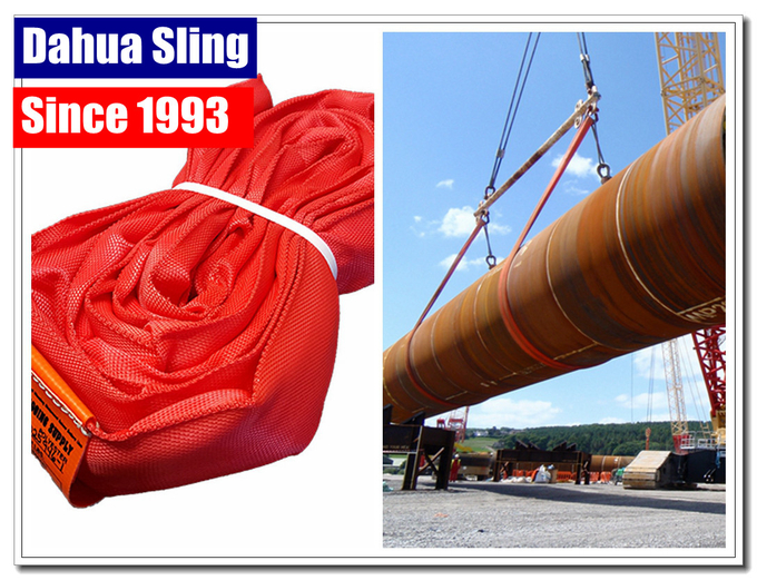 USA Standards Endless Round Slings UV Resistant 14000LB Vertical Capacity 2