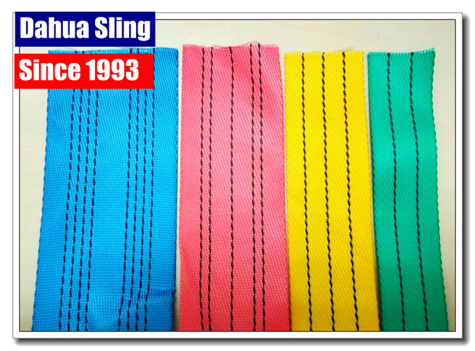 8 Inches Polyester Webbing Roll For Lashing Straps High Breaking Strength 0