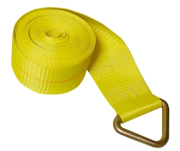 Flat Hook 5400 Lb Winch Extension Strap For Boat Trailer 16200 Break Strength 1