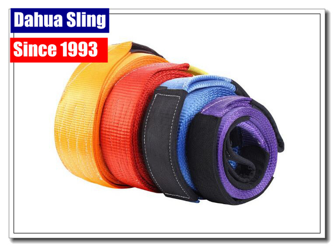 High Strength Off Road Winch Extension Strap For Truck Customized Length 0