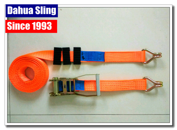 1 Inch Lockable Trailer Ratchet Tie Down Straps Atv Tie Downs Multifunctional 0