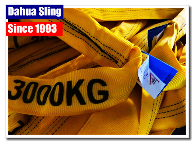 Multi Purpose Polyester Endless Round Slings 1000kg - 100,000kg Eco Friendly 0