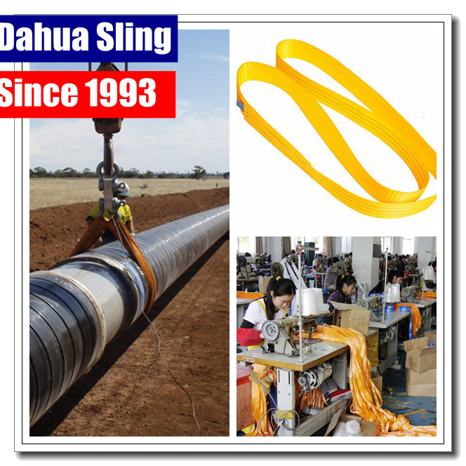 Reliable Endless Lifting Slings Hoist Straps For Large Rock Acid Resistance 0
