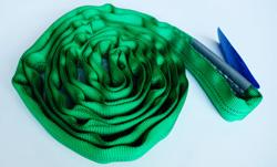 Collapsible Endless Round Slings Customized Length Anti Abrasion 1